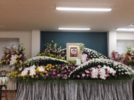 神戸市で行ったお葬儀の事例です