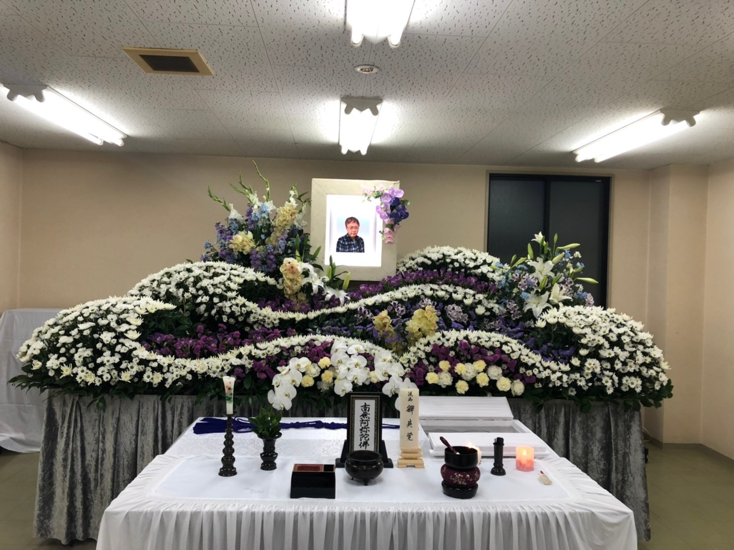 NPOのお葬儀、神戸東灘で行いました。